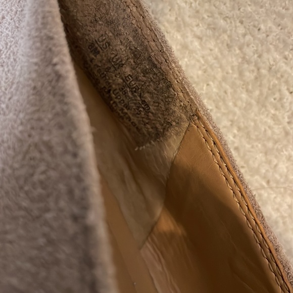 Franco Serto Suede Loafer Flats Size 8M - Picture 7 of 10